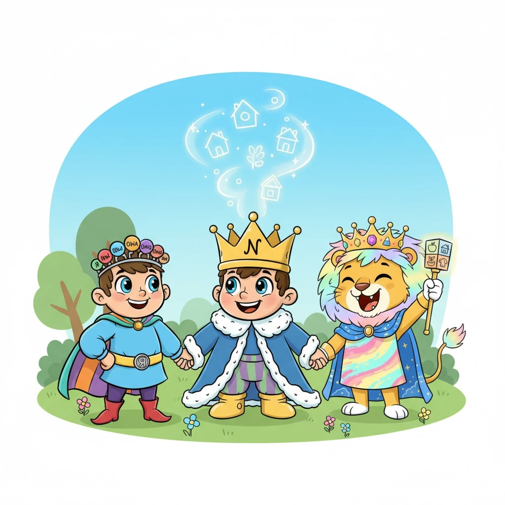 Короли удивленно переглянулись, а затем их лица озарили улыбки. Они поняли, что вместе они могут создать нечто гораздо большее и прекрасное, чем поодиночке. С радостным смехом они взялись за руки, образуя единую, сильную и гармоничную команду, готовую создавать бесконечные истории.