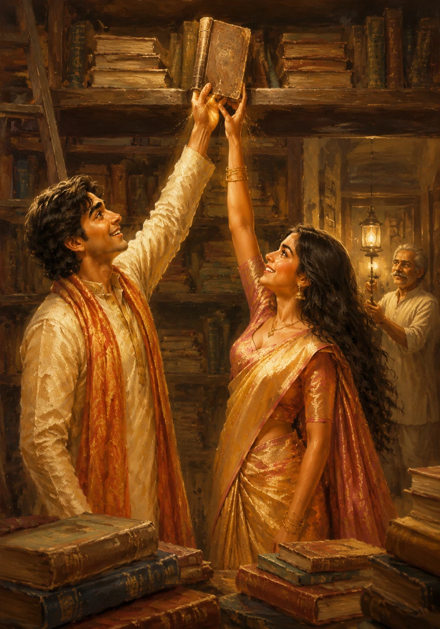 They found themselves reaching for the same worn copy of ancient poetry on a high, dusty shelf. Their fingers brushed, a silent spark igniting a conversation that lasted until the shopkeeper had to turn out the lights and close for the evening.
