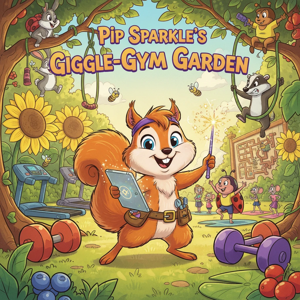 Pip Sparkle's Giggle-Gym Gardens - Adventure stories
