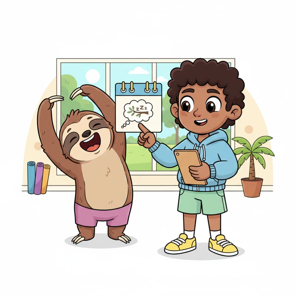 Later that month, Sleepy Simon, the slothy yoga instructor, decided he needed a long, relaxing nap-vacation. Pip gently removed his 'Snooze & Stretch' class from the active schedule, knowing he'd be back when he felt refreshed.