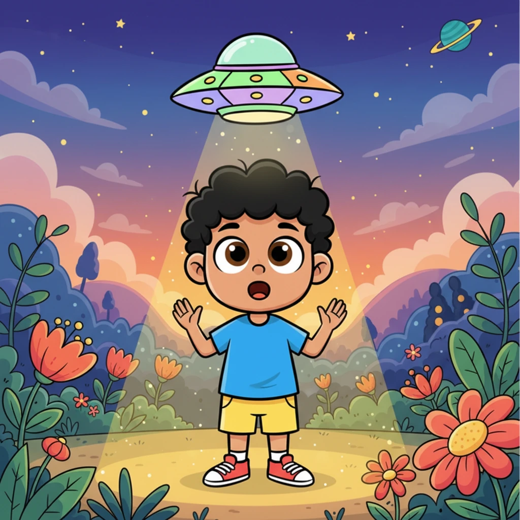 Timmy and the Flying Saucer - 科幻故事