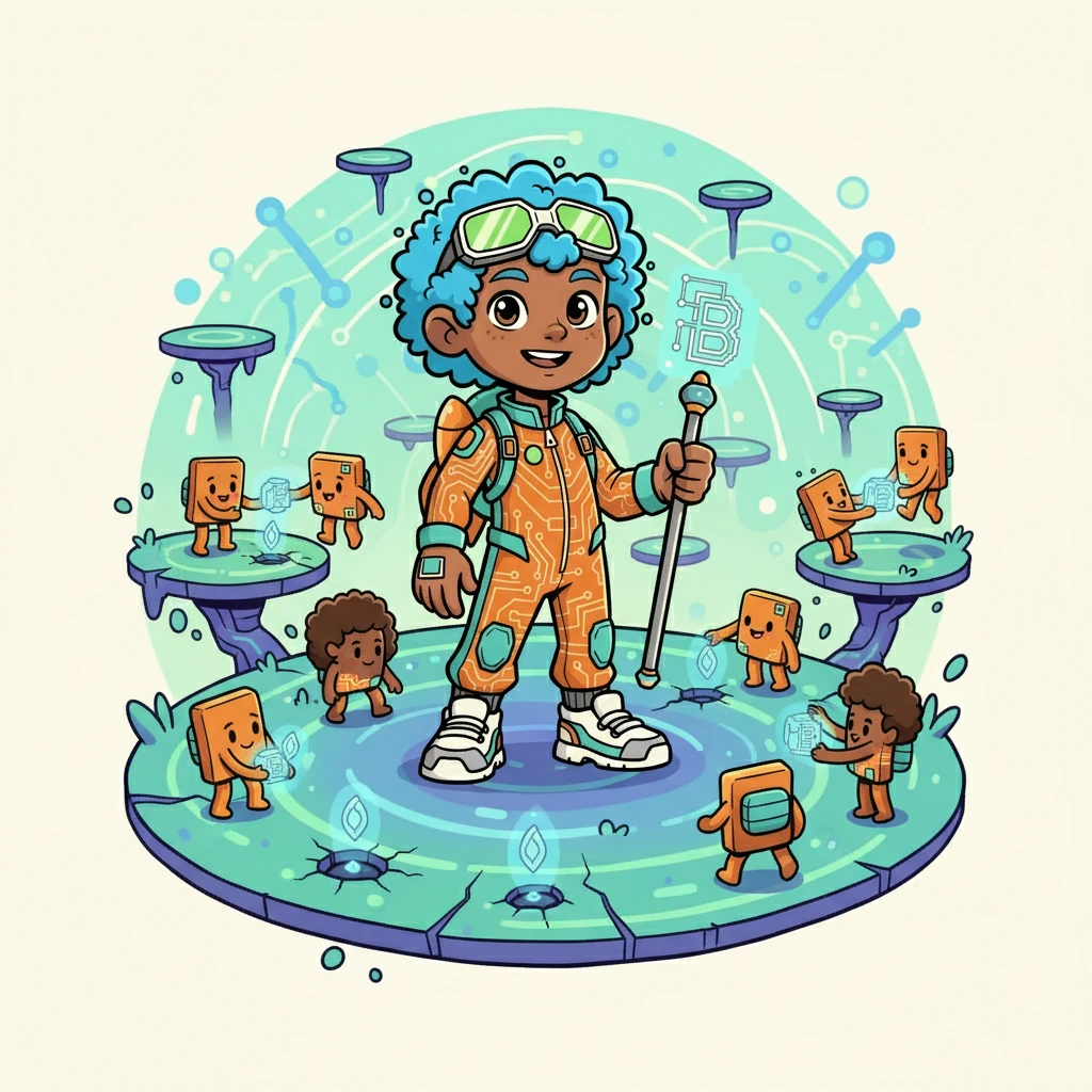 Byte found a fertile ground, a place where innovation and collaboration thrived. He gathered all the data packets and began to plant the Seeds of Knowledge. They worked together, sharing information and supporting each other.