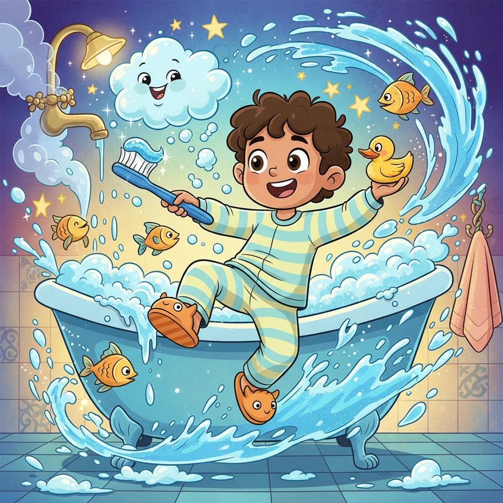 Dani's Sparkling Nightly Ritual - Educational stories