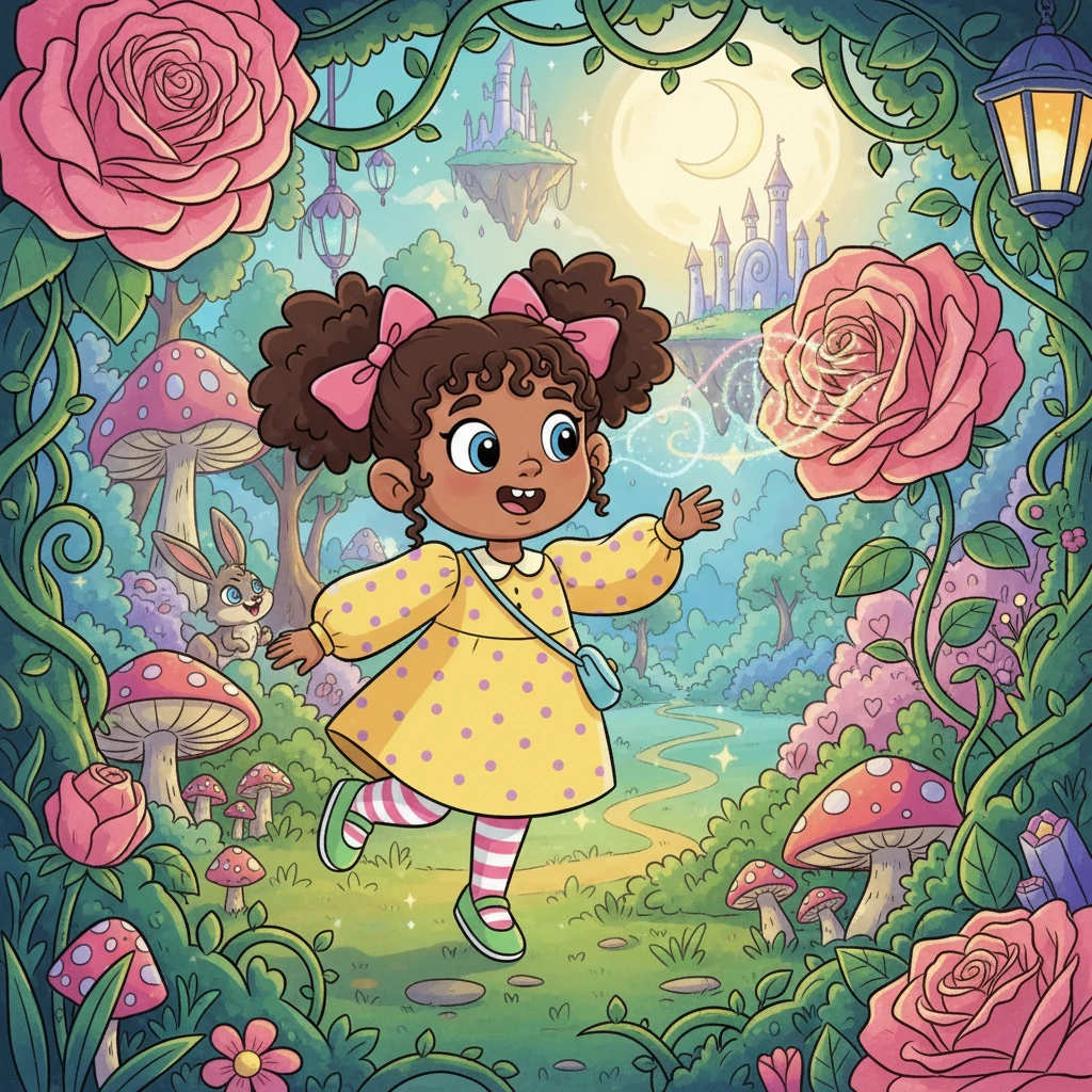 Lily and the Whispering Rose - fairy-tale