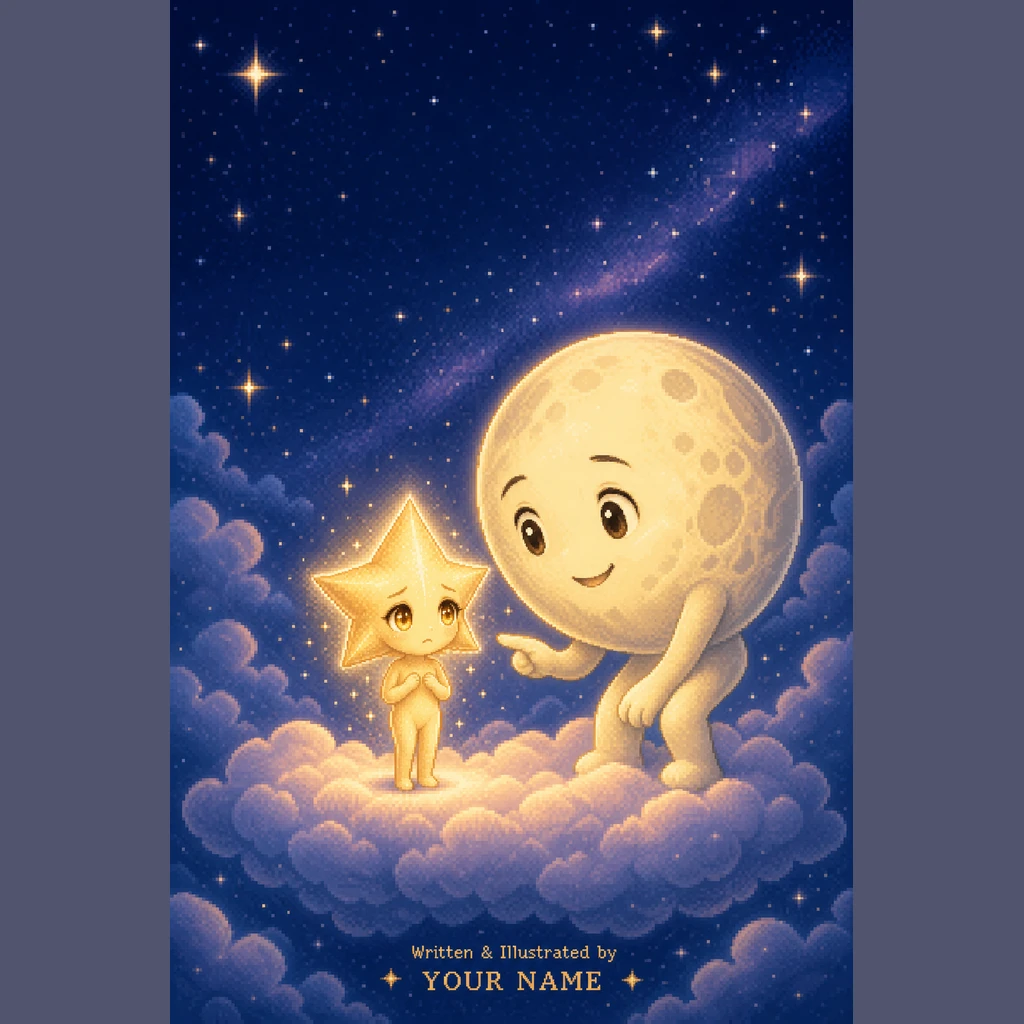 The Little Star Who Lost Her Glow - Fairy tales