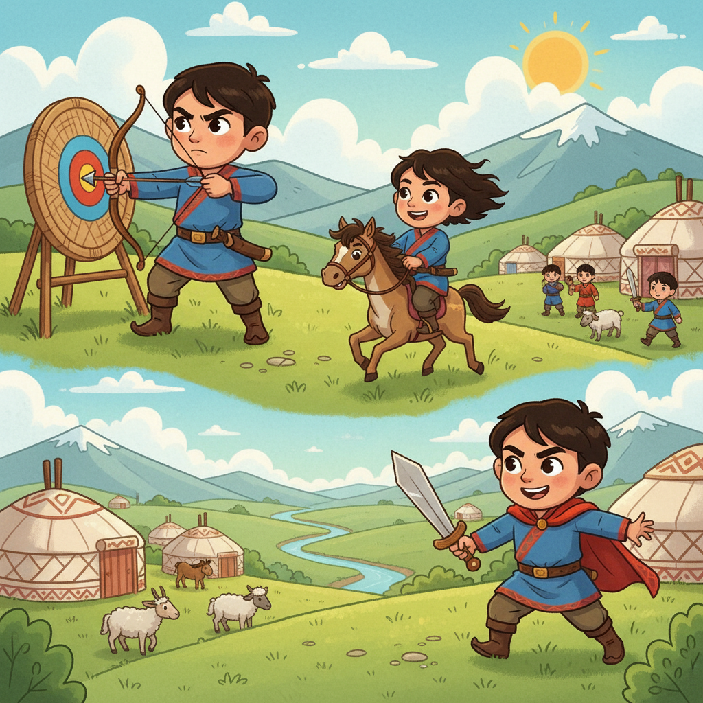 Қобланды батырдың ерлігі қазақ тілінде қазақша ою- - historical