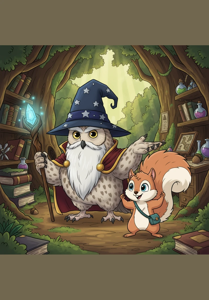 Sammy realized the greatest treasure was meant to be shared, so he invited all his forest friends to a grand planting festival. Under the warm glow of the setting sun, the forest family worked together to ensure their home would stay green and vibrant for generations to come.