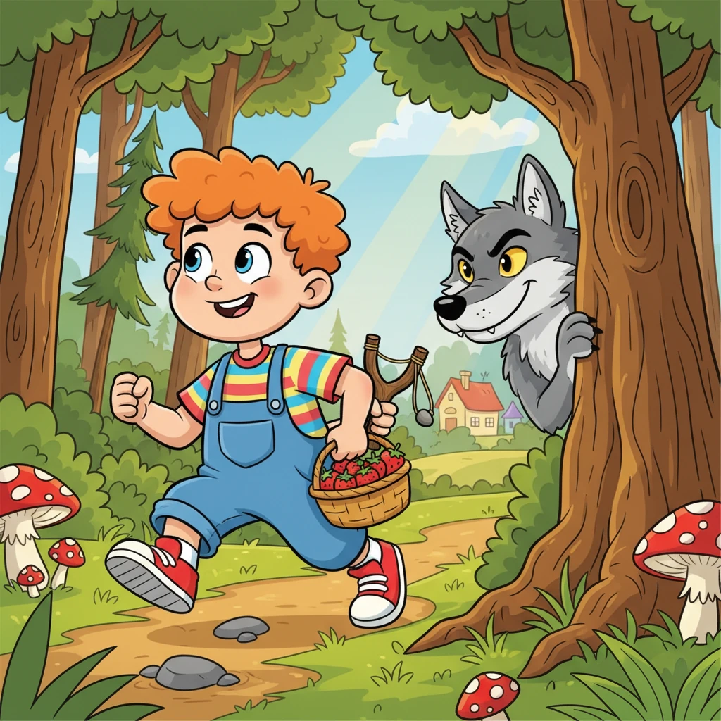 Mitar i Lukavi Vuk - 童话故事