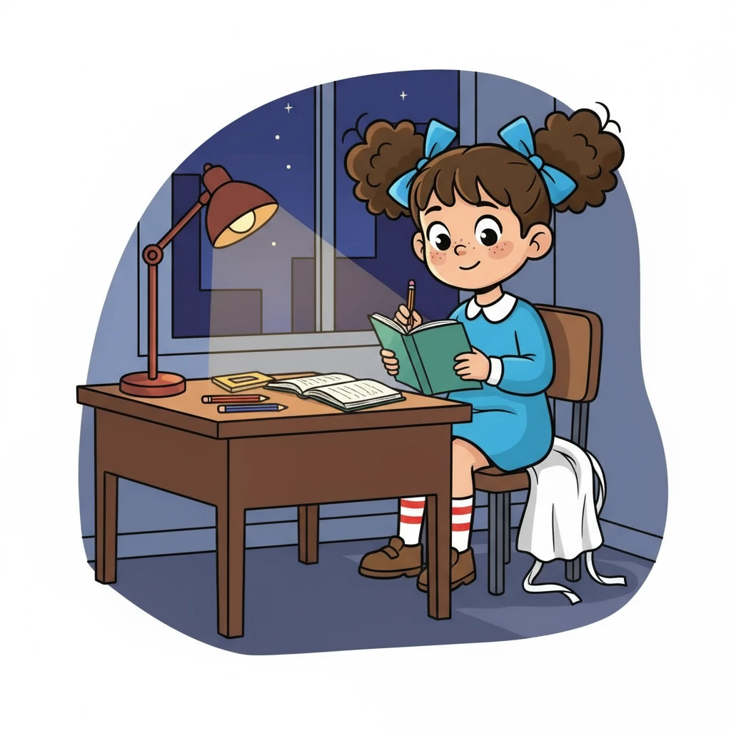 A noite chegava e Ana Lauren trocava o avental pelo caderno. Na sexta fase da EJA, ela reencontrava a esperança.