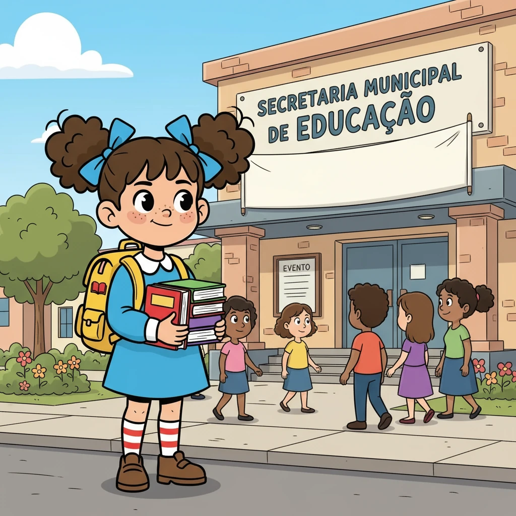 Um dia, Ana Lauren ouviu falar de um evento da Secretaria Municipal de Educação. Ela sentiu que precisava participar.