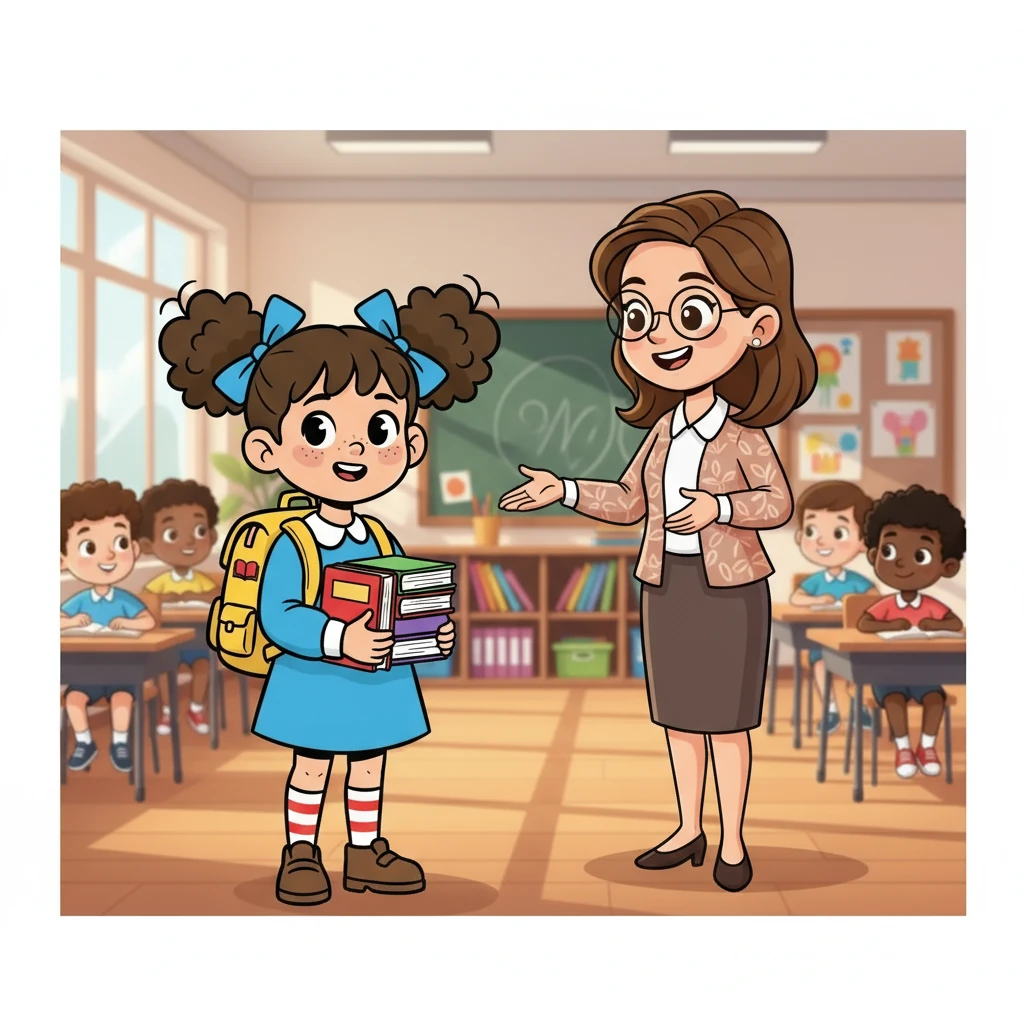 A professora sorriu, orgulhosa do impacto de Ana Lauren. Ela sabia que a jovem era um exemplo.