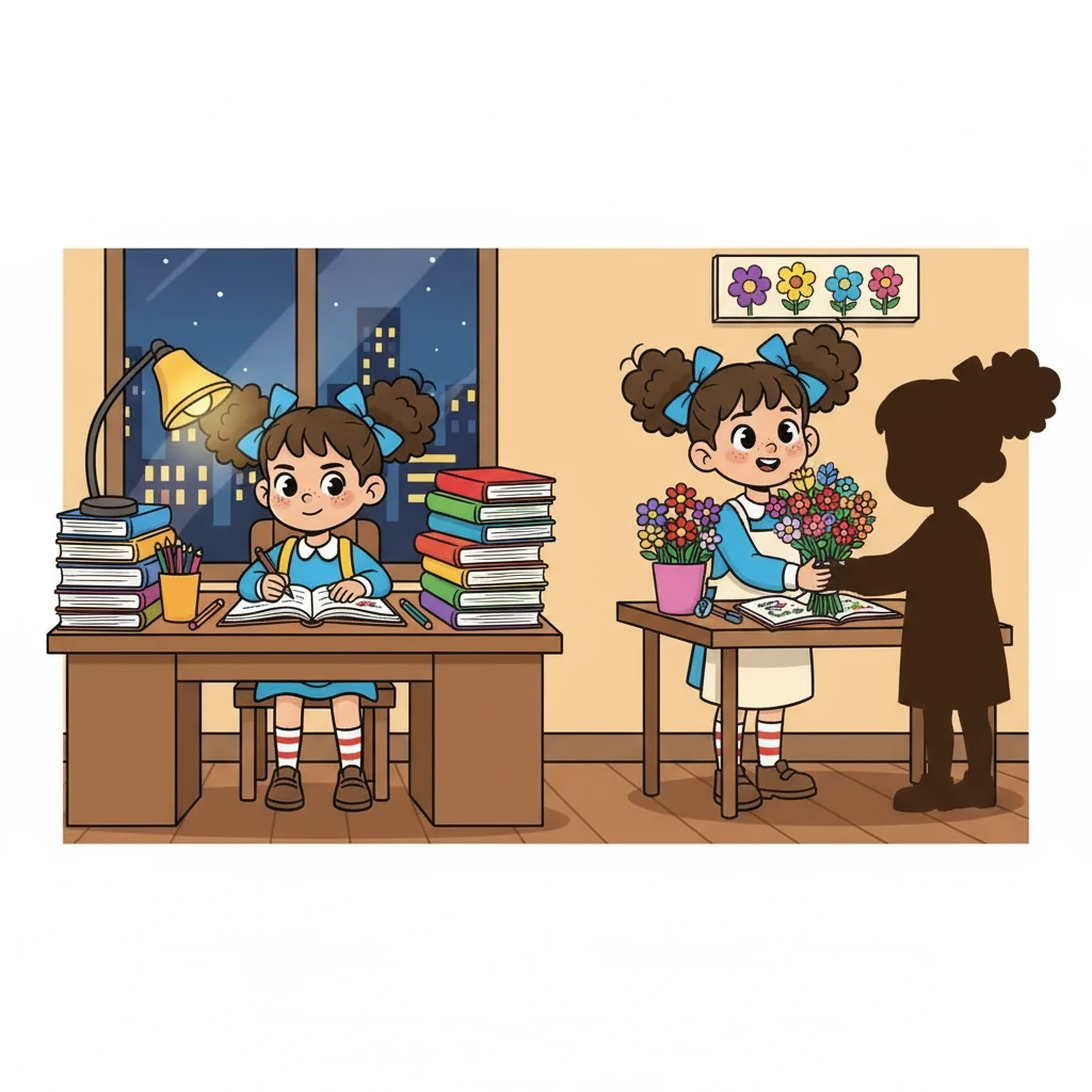 Ana Lauren continuou a estudar e a trabalhar. Ela nunca perdeu a esperança.