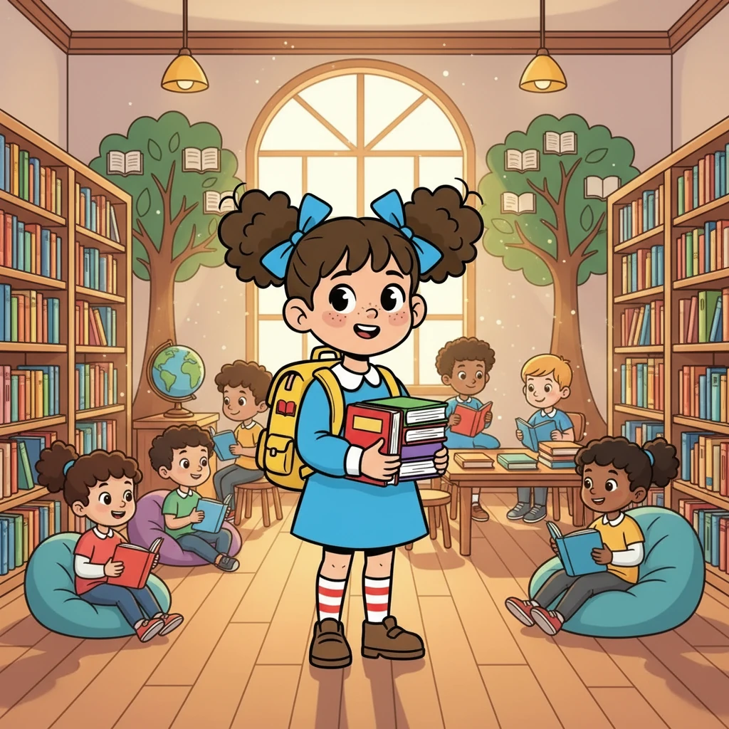 Ana Lauren sorriu, sabendo que estava no caminho certo. A luz da educação brilhava intensamente em seus olhos.