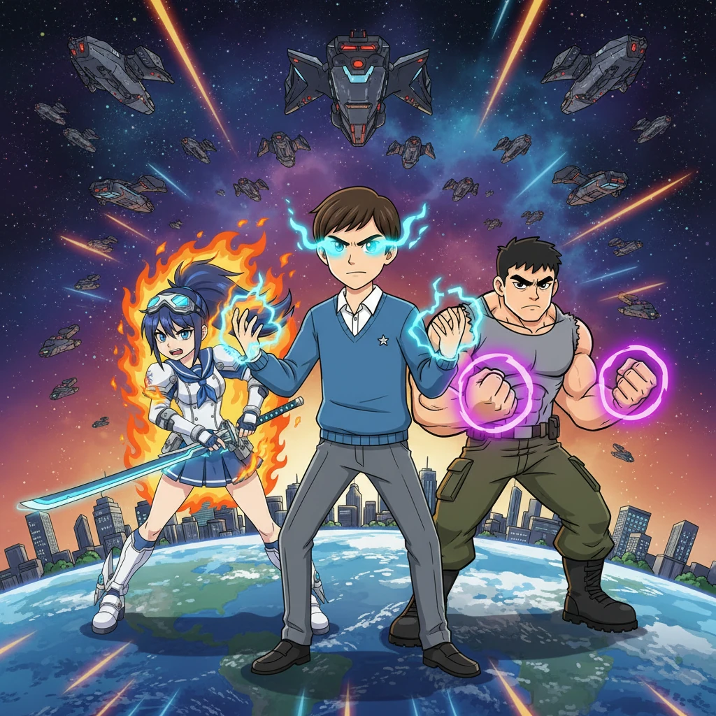 Battle Royale: Alien Users - 科幻故事