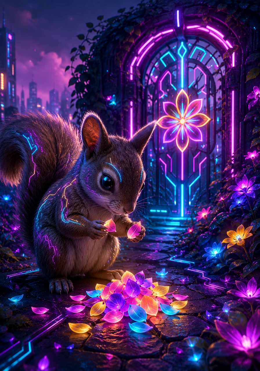 As twilight settles, Sammy reaches the Secret Garden where the gate requires a code of nine hundred and ninety-nine petals. He carefully counts the last few flowers, realizing he has reached the very end of his three-digit number journey.