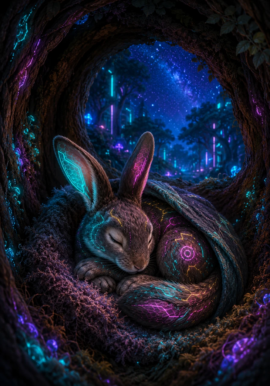 Tired but happy, Sammy tucks himself into his cozy tree hollow, dreaming of all the numbers he discovered. He knows that whether it is one or nine hundred ninety-nine, every number tells a special story in the woods.