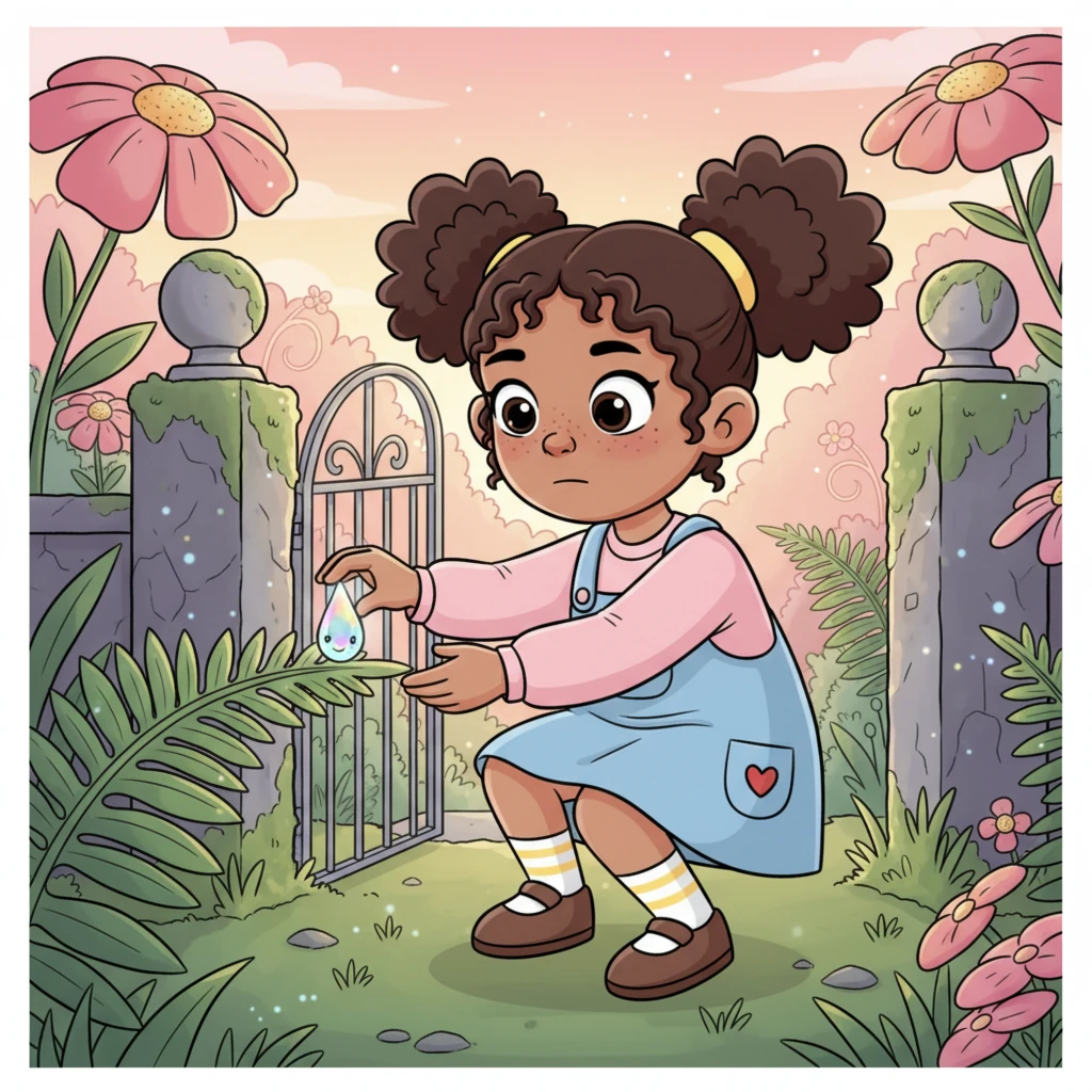"The Fae-Wild is hidden, but not lost," Rosalind explained, her voice soft but firm. She then instructed Lily to find the "Moonpetal Dewdrop," a tiny, iridescent bead that appeared only at dawn on the oldest fern near the garden gate. This dewdrop, Rosalind said, was the first key.
