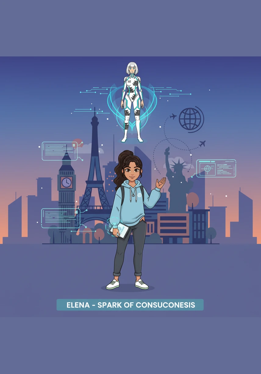 She stops to sketch the iconic Horse-head walls, noting how they rise like elegant steps against the gray sky to protect the wooden homes from fire. These architectural symbols represent the pride and history of the families who built them centuries ago.