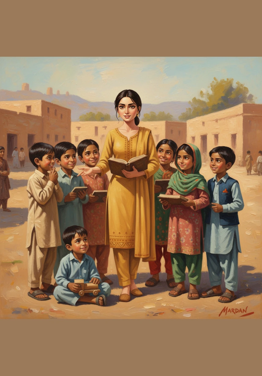 In her neighborhood, Aneesa gathers a group of eager children to teach them the wonders of mathematics and computer science. She shares her knowledge freely, knowing that true wisdom only becomes meaningful when it is passed on to those who need it most.