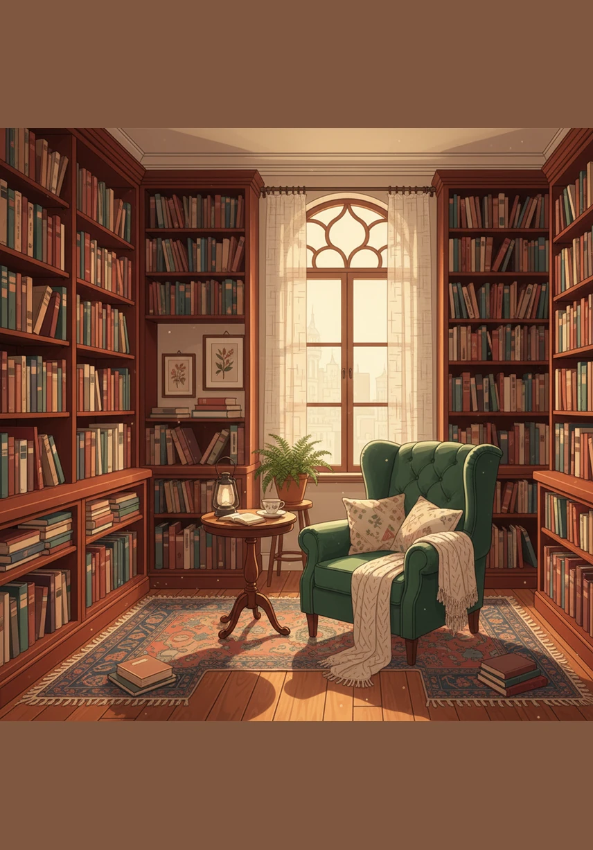 Hiara transforms a quiet, private library into a sanctuary for a surprise dinner, free from cameras and the prying eyes of the public. Andrea realizes that having her undivided attention in the silence is a greater reward than any red carpet or standing ovation he has ever received.
