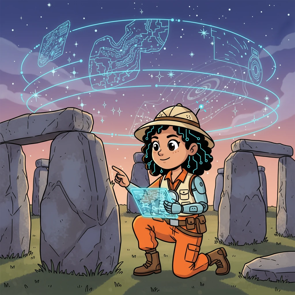 Anya began by analyzing the stones, their size, shape, and placement. She cross-referenced this with astronomical data and geological surveys. Slowly, the virtual Stonehenge began to shift, revealing possible alignments and ceremonial purposes, a testament to the builders' knowledge.