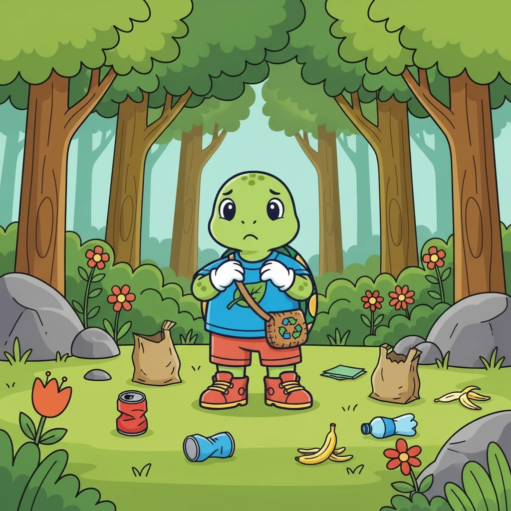 Chuyện về Rùa Tí và khu rừng xanh - animal