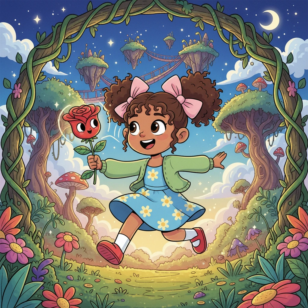 Lily and the Whispering Rose - fairy-tale