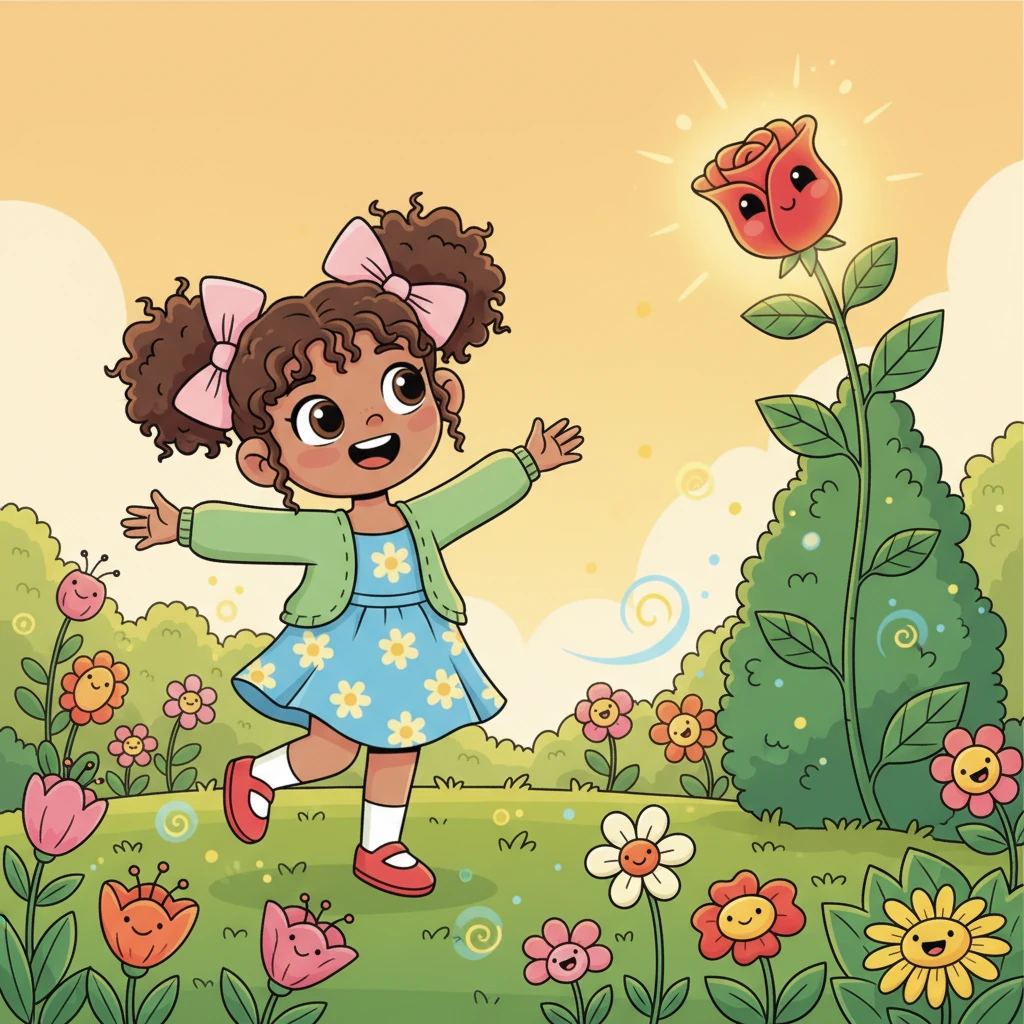 From that day on, Lily carried the secret of the whispering rose and the forgotten world in her heart. Every day was an adventure, filled with the potential for magic. And somewhere, deep in her grandmother's garden, the wise rose bloomed a little brighter, knowing the magic was slowly, surely, reawakening.