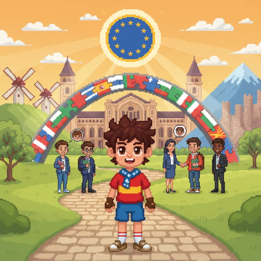 Nuestra Gran Familia Europea - 教育故事