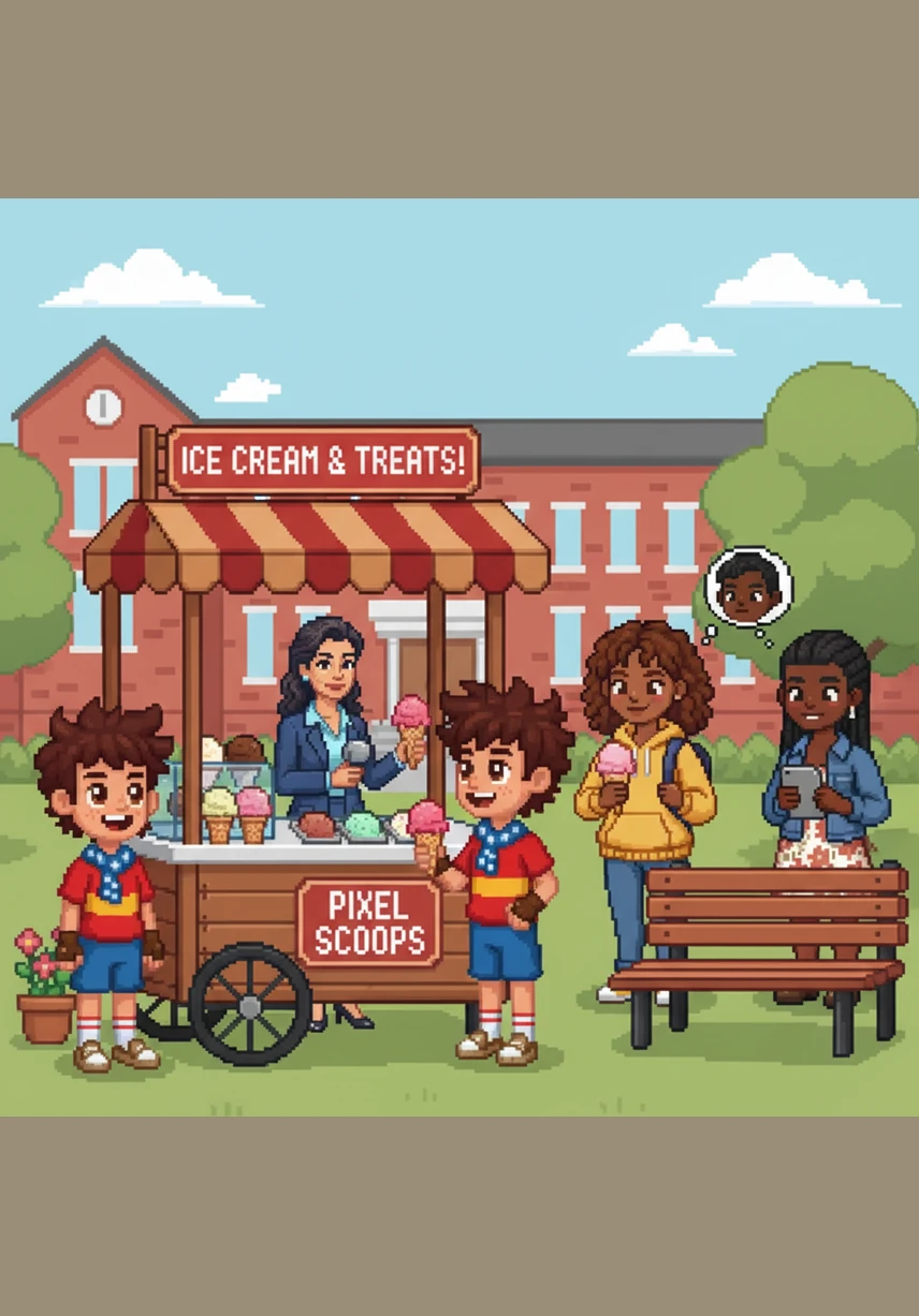 Muchos países deciden usar la misma moneda llamada euro. Mateo puede usar sus monedas para comprar un helado tanto en España como en otros países vecinos.