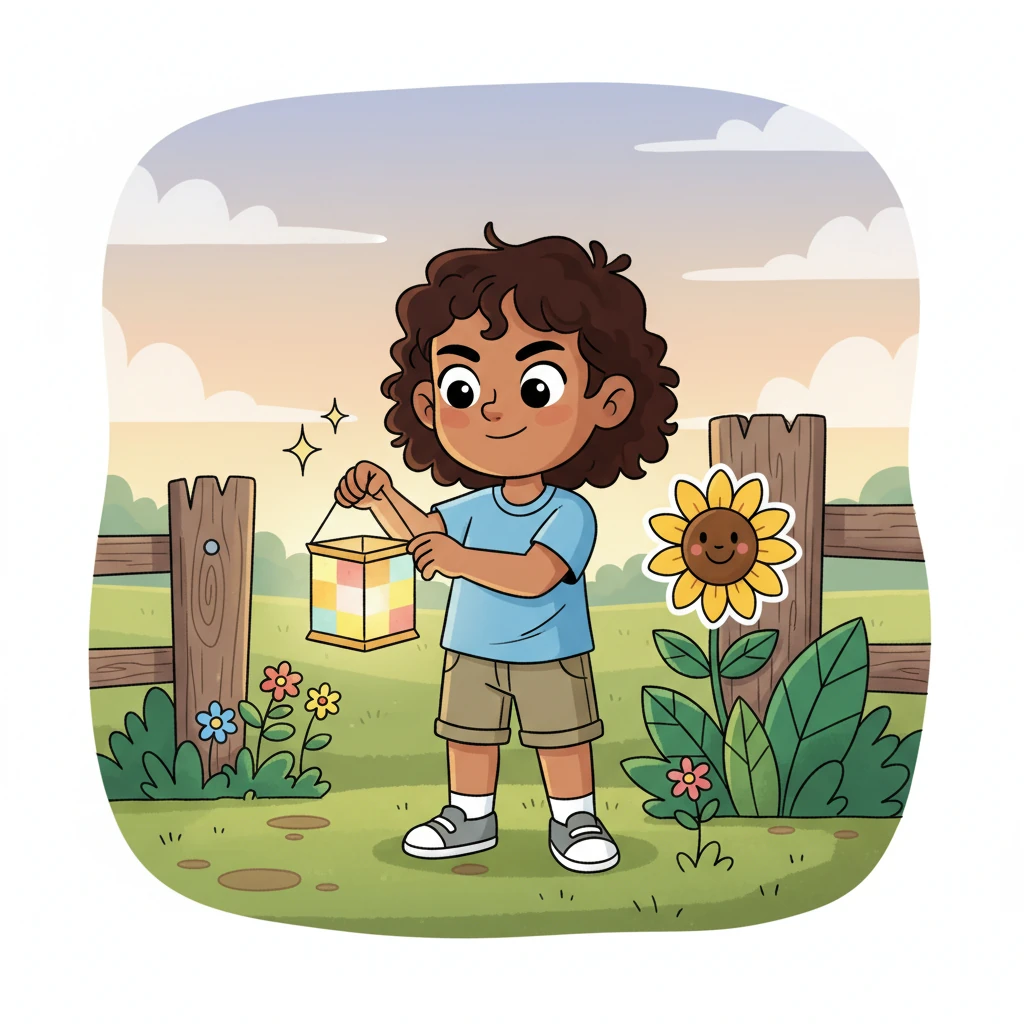 Anya felt a tiny spark of determination flicker inside her. She remembered her grandmother’s words: 'Even the smallest light can chase away the biggest shadow.' She decided to be that small light, starting with something simple and cheerful.