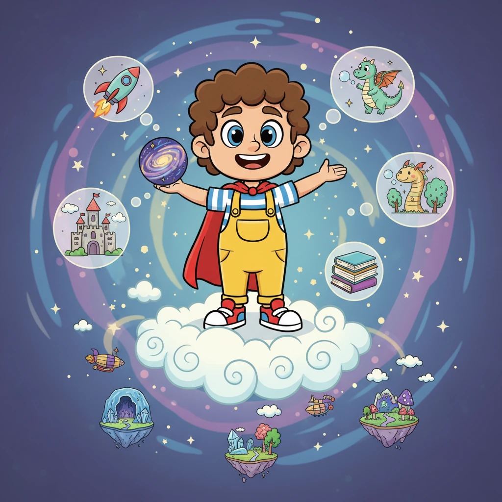 With a heart full of joy and a head buzzing with new ideas, Leo understood. Voobraziliya wasn't just a place; it was a feeling, a way of seeing the world that lived inside him. He knew now that as long as his imagination was bright, he could visit this wonderful land anytime, anywhere.