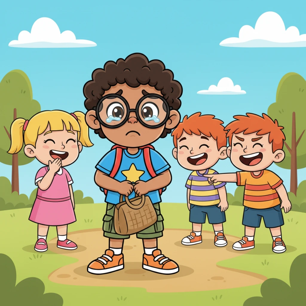 Some children would laugh at Aarav. They did not understand kindness.