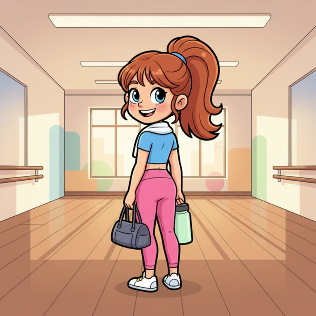 Собрав свои вещи, Алина оглянулась на зал, который стал для неё таким родным. Она уже предвкушала следующую тренировку и новые танцевальные приключения. Её танцевальная мечта продолжала расти!