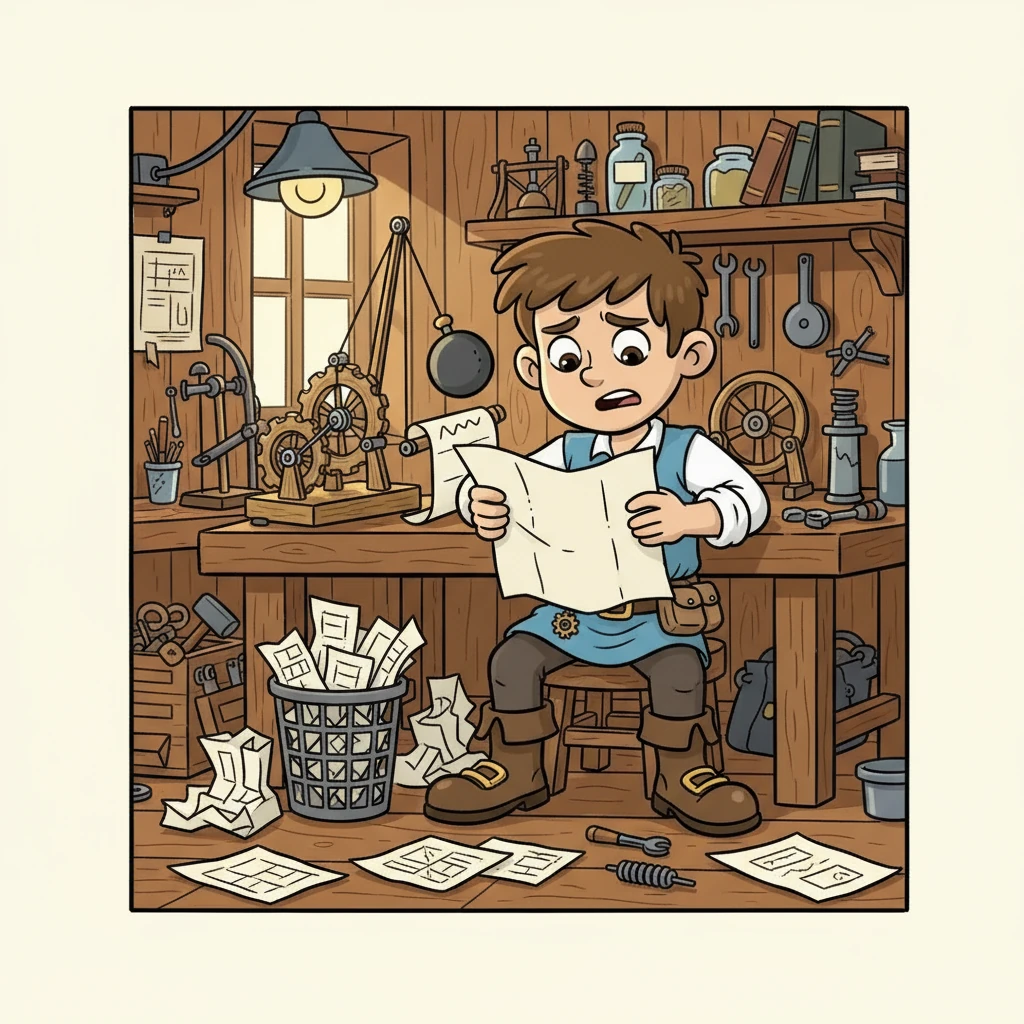 Years later, Alessandro, now a young man, toiled in his workshop, surrounded by sketches and tools. He was determined to build a device that could detect and measure earthquakes. His early attempts, however, met with frustrating failure, each one a crumpled blueprint and a weary sigh.