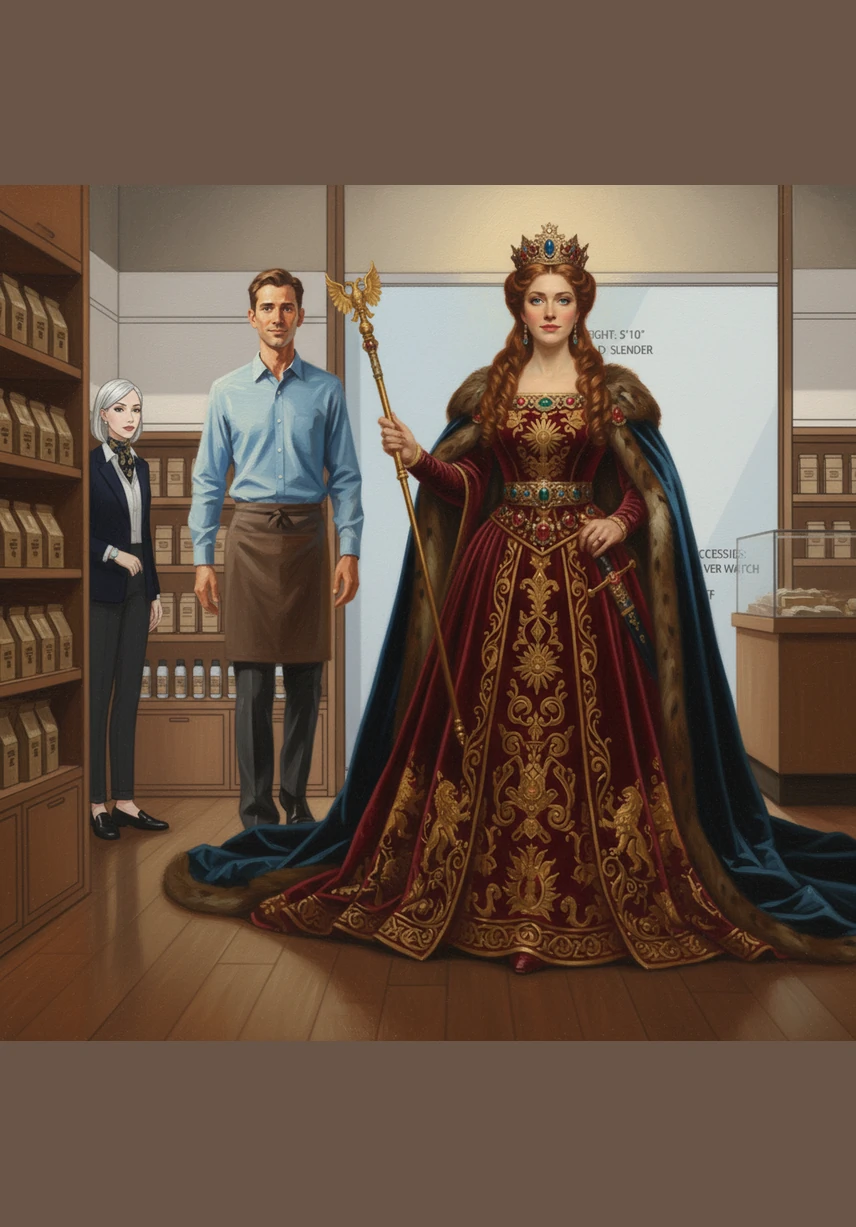 She began to whistle a low, shaky tune as she strolled toward the exit, trying to mimic the gait of someone with nothing to hide. Every step felt heavier than the last, and the cabbage seemed to grow larger with every second.