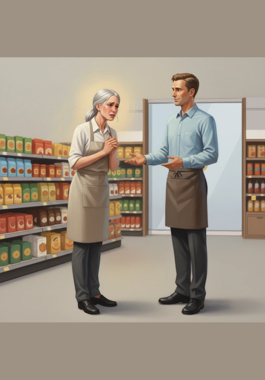 The store manager approached and spoke kindly about the value of integrity and the community they shared. Anagrace listened intently, her eyes filling with tears as she realized the gravity of her mistake.