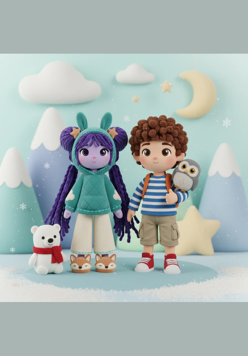 When winter comes, a soft blanket of white snow covers the hills and the houses. The world becomes very quiet and peaceful, as if the earth is taking a long, cozy nap.