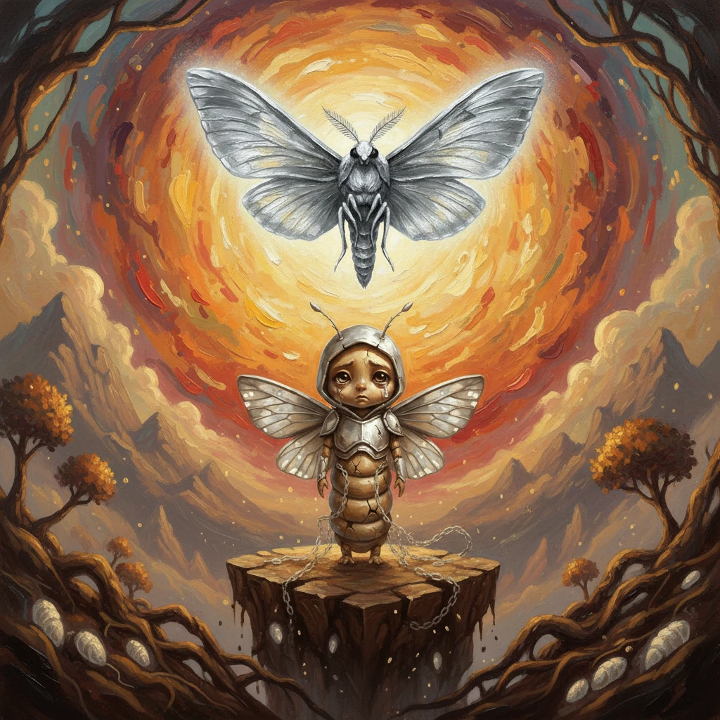 The Caterpillar Who Tried to Be a Moth - growth