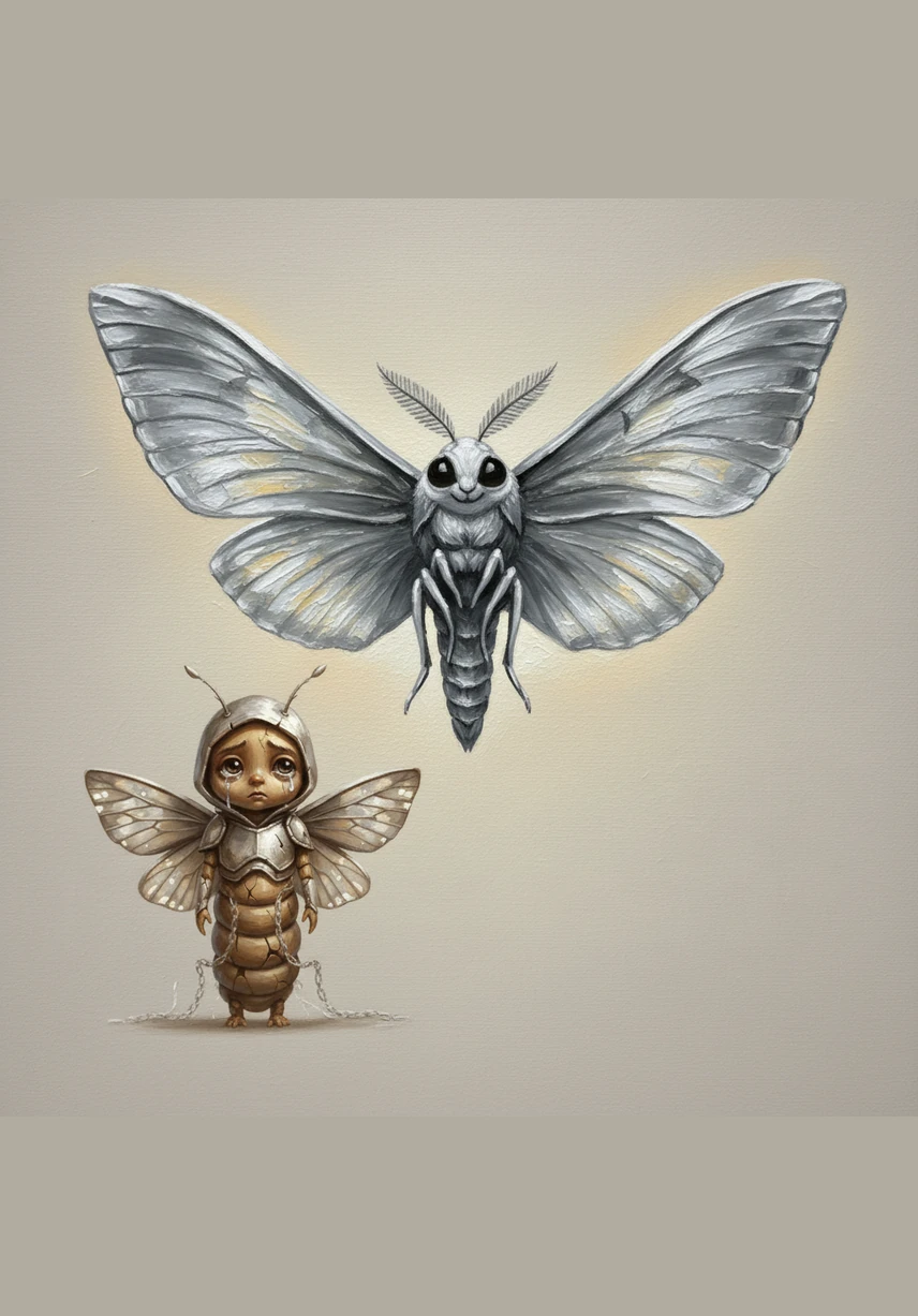 Years seemed to pass with Callie bound by invisible chains of expectation and control. When she finally gathered the courage to speak of her hurt, the moth simply smiled innocently and claimed she had never caused any pain at all.