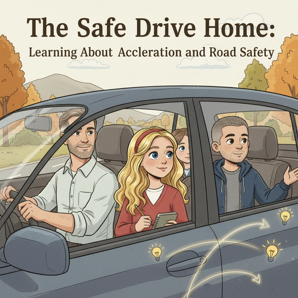 The Safe Drive Home: Learning About Acceleration and Road Safety - educational