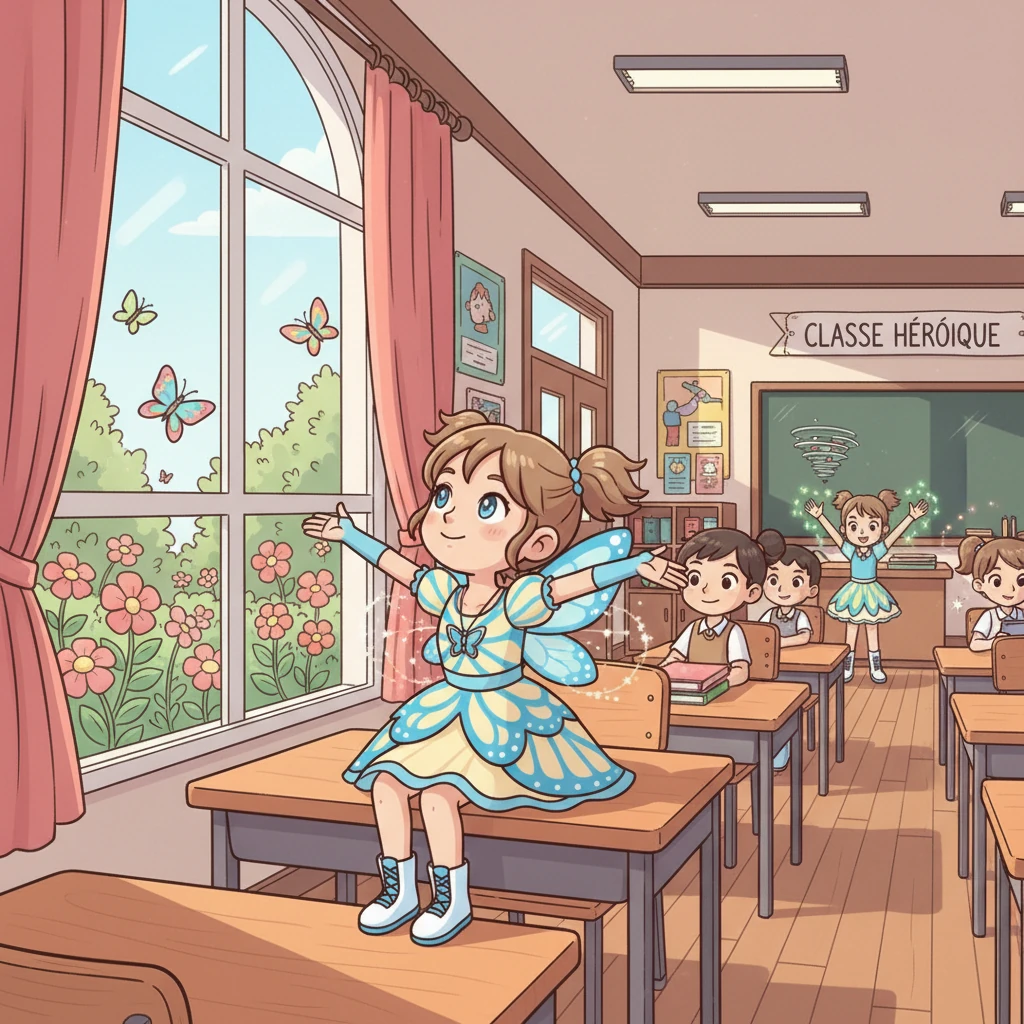 Koharu, le Papillon Éclair - Adventure stories