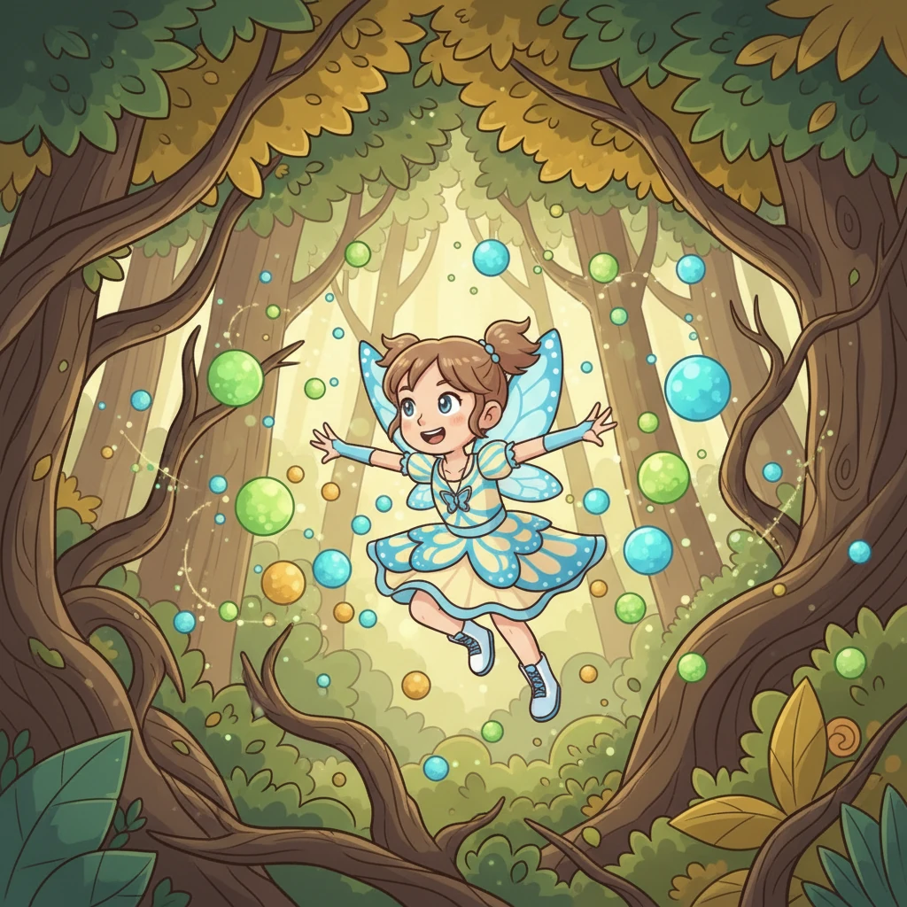 Avec chaque succès, la confiance de Koharu grandissait. Elle n'était plus la petite fille timide, mais une héroïne en devenir, agile et pleine de ressources. Ses vols devenaient plus audacieux, ses mouvements plus précis, et le Spirit Rush dansait autour d'elle comme une aura protectrice.