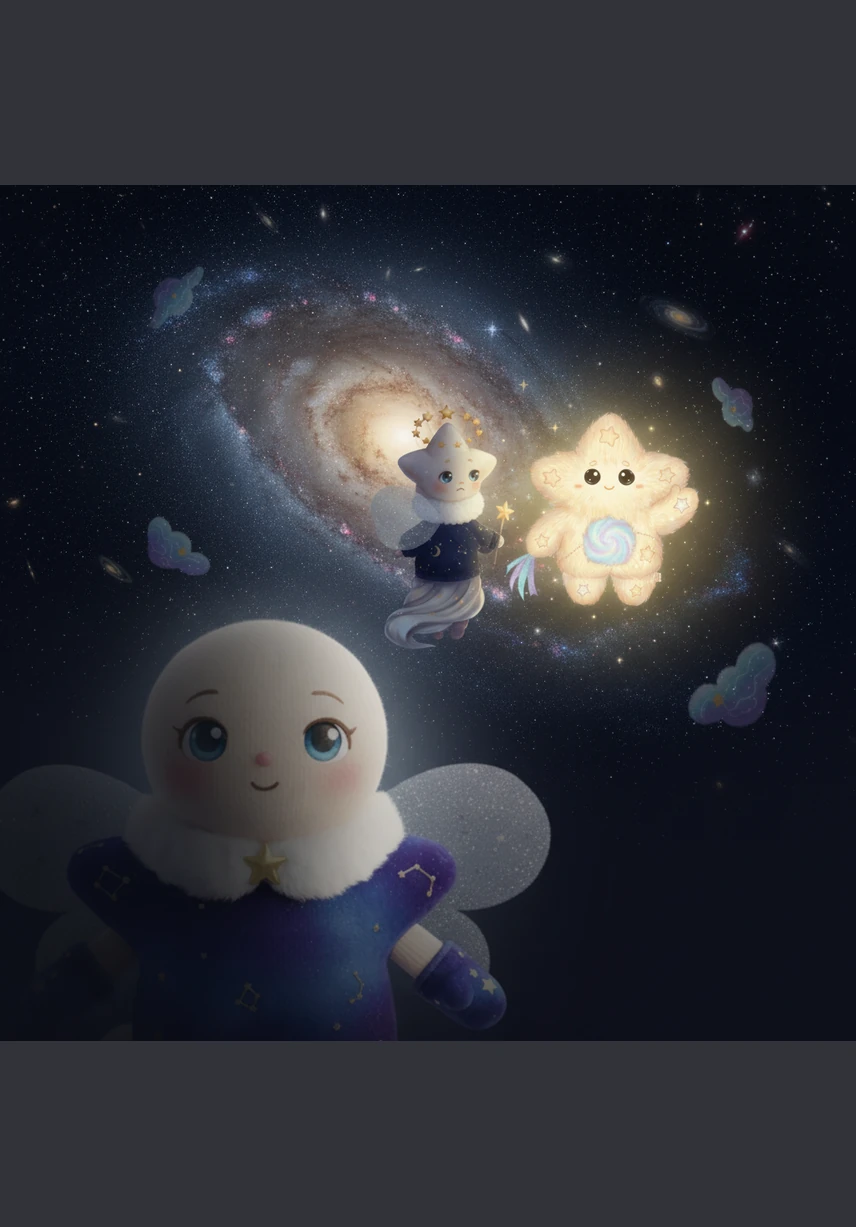 From the shadows of the Milky Way, Tala watches her friends glow with joy, her own light barely a whisper against the darkness. She softly speaks to the silence, wishing for a place where she truly belongs and where her light is finally seen.
