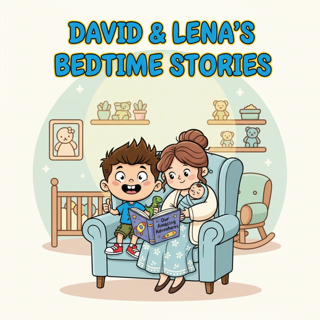 David’s Snowy Sled Adventure - Adventure stories