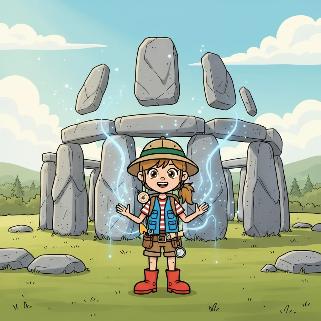 Using her powerful processors, Aisling began to piece together the fragmented remnants of Stonehenge. She visualized the placement of the massive stones, the surrounding landscape, and the possible purposes of the structure.