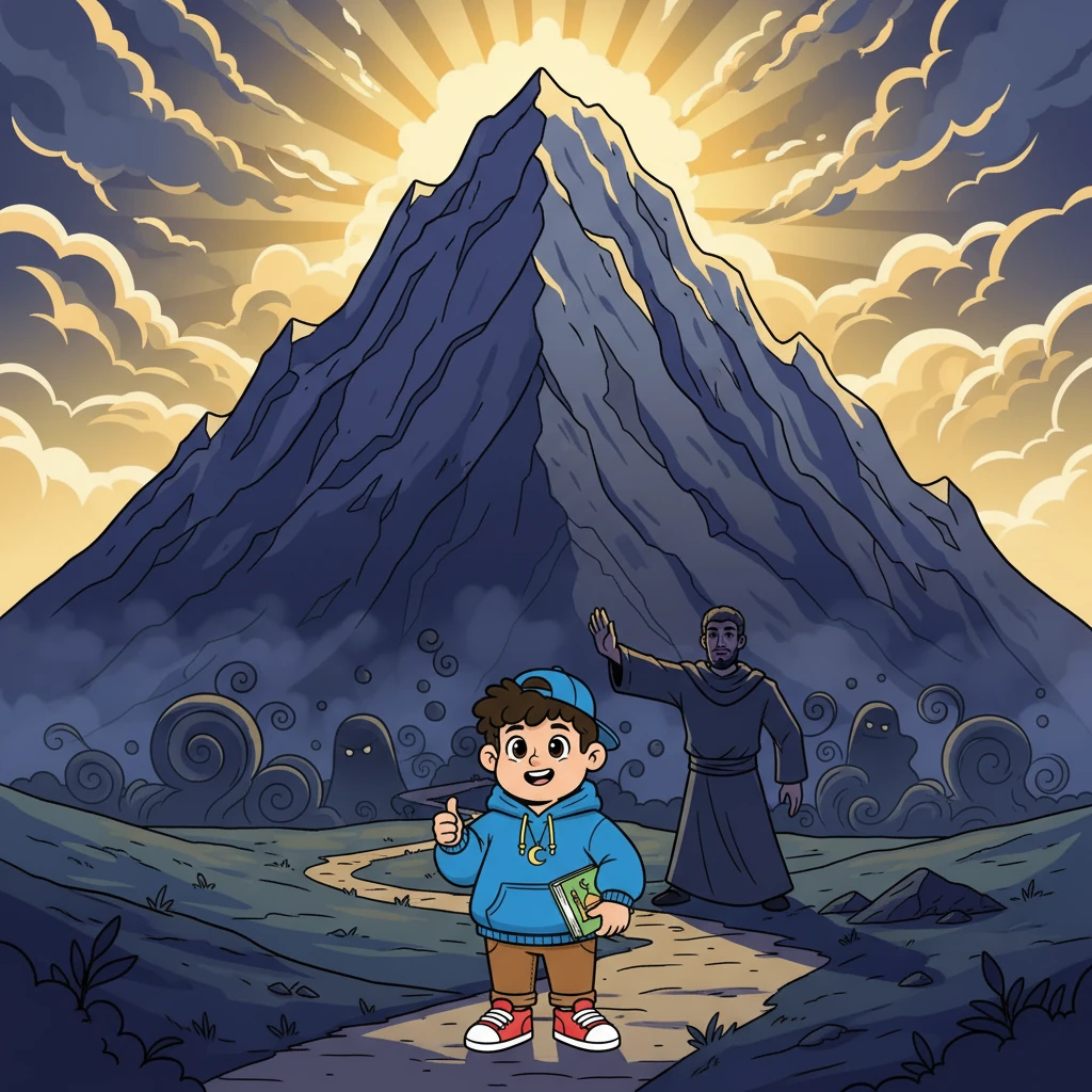 Ahmad learned about the opposition faced by the Prophet ﷺ, and the unwavering support of his uncle Abu Talib. He imagined the power of the disbelievers and the strength of the Prophet's ﷺ conviction, which was as solid as a mountain. Ahmad felt admiration for the Prophet's ﷺ resilience.