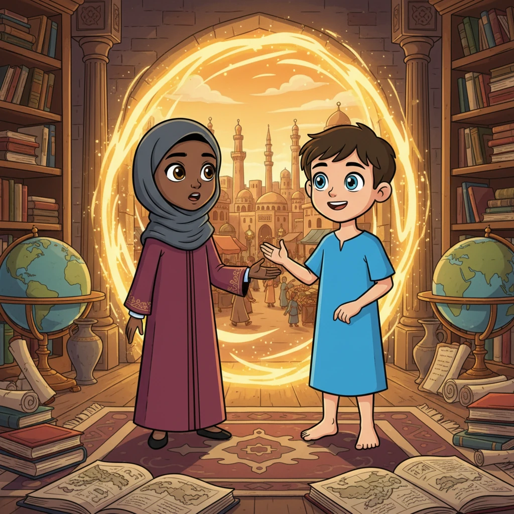 Amina’s Golden Journey: A Portal to Fatimid Cairo - adventure