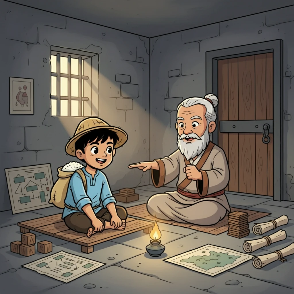 Di dalam penjara, Bima bertemu dengan seorang guru bijaksana yang melihat potensi tersembunyi dalam dirinya. Guru itu mengajari Bima tentang beladiri, strategi bisnis, dan seluk-beluk dunia politik. Bima belajar dengan tekun dan semangat.