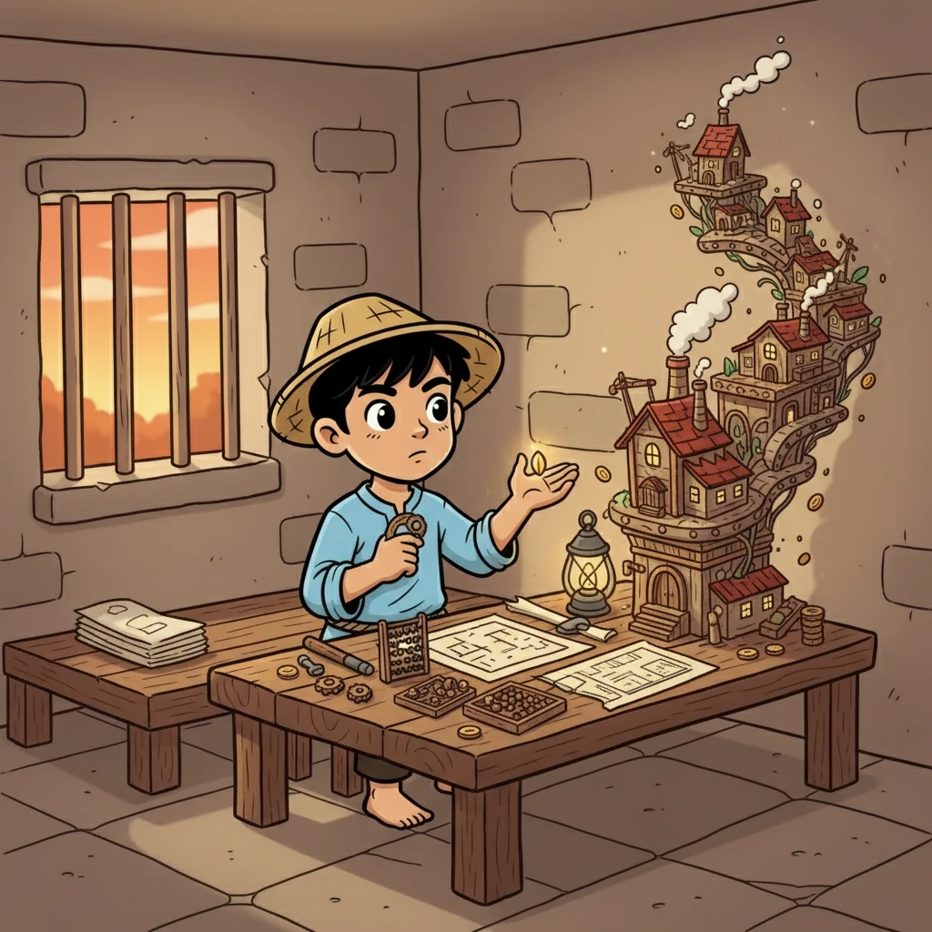 Dengan pengetahuan barunya, Bima mulai merencanakan masa depannya. Di dalam penjara, ia memanfaatkan waktu dan sumber daya yang ada untuk membangun sebuah perusahaan kecil. Perlahan tapi pasti, perusahaan itu tumbuh menjadi besar.